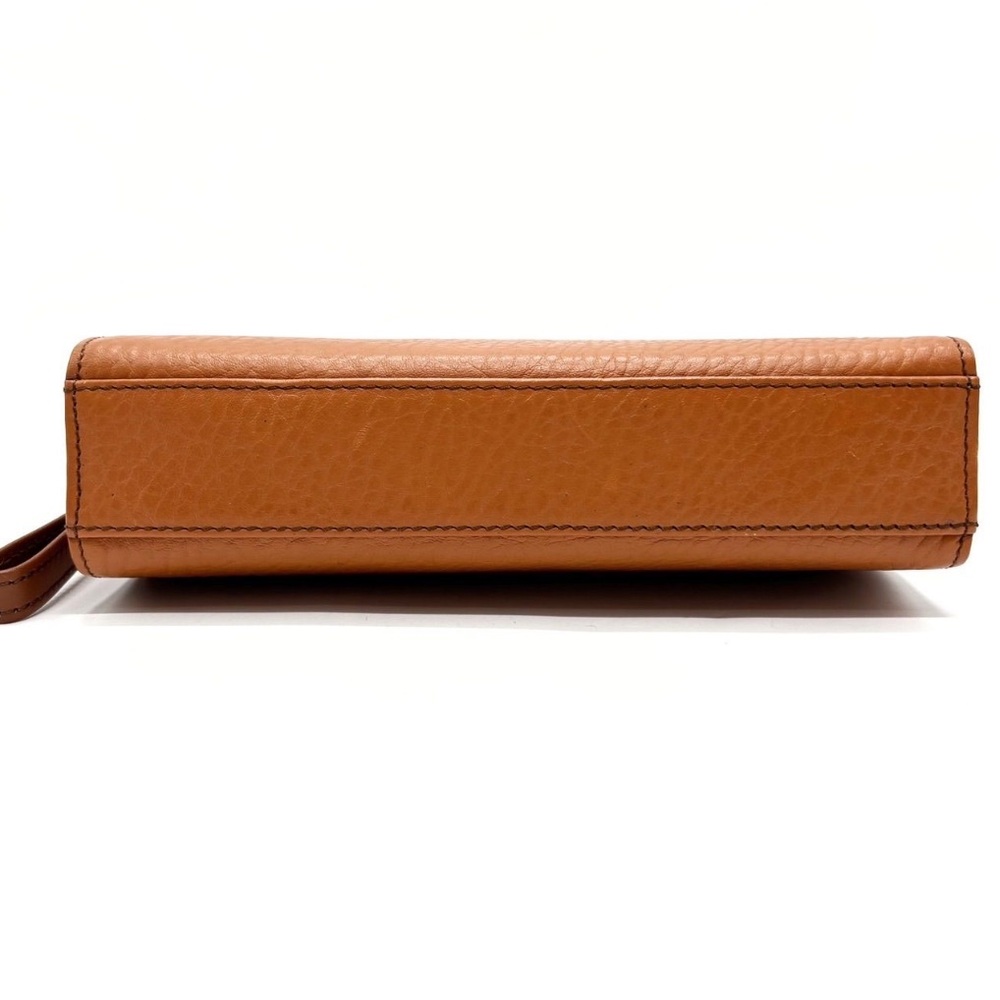 Burberrys Vintage Tan Leather Wristlet - Picture 6 of 10